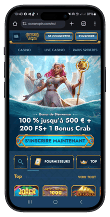 Oceanspin Casino Download Mobiele App
